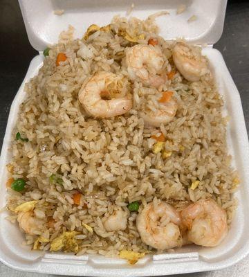 Shrimp fried rice