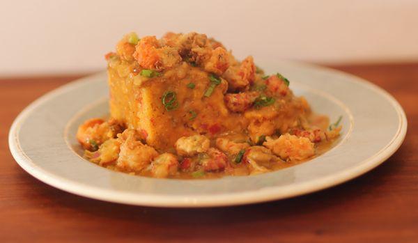 Crawfish Cornbread