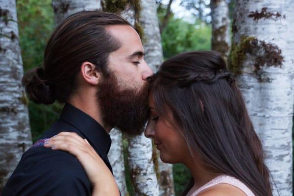 What an amazing couple. Taylor was just having fun at Taleah wedding. At Mike and Amy Dilley's at the Old Brightwater Place in Forks, WA.