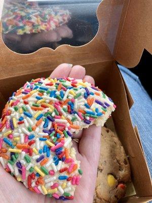 Sprinkle cookie