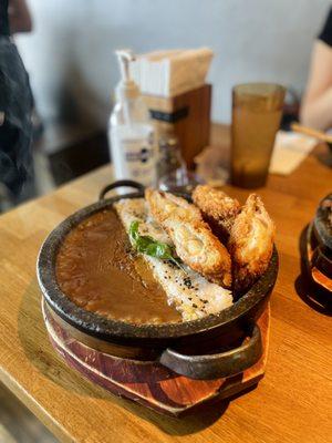 Sweet Pumpkin Cheese Curry Katsu