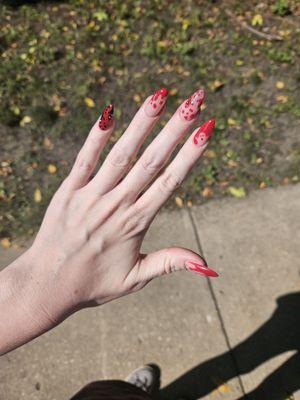 Halloween nails