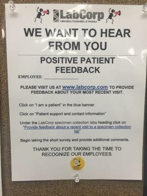 Feedback info