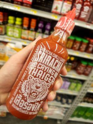 If you ain't CRYING THAIGER, it's not sriracha