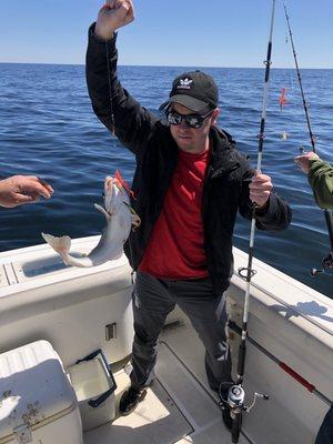 Spring bottom fishing for haddock and cod off Scituate can be very productive