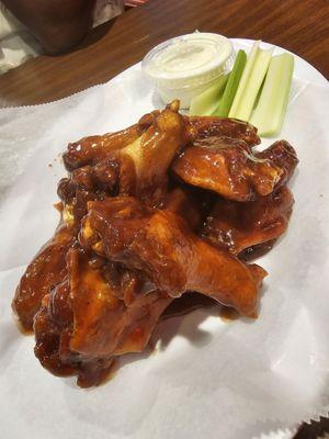 Bbq wings 8 count