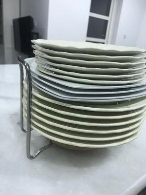 Organized plate set, less than $10