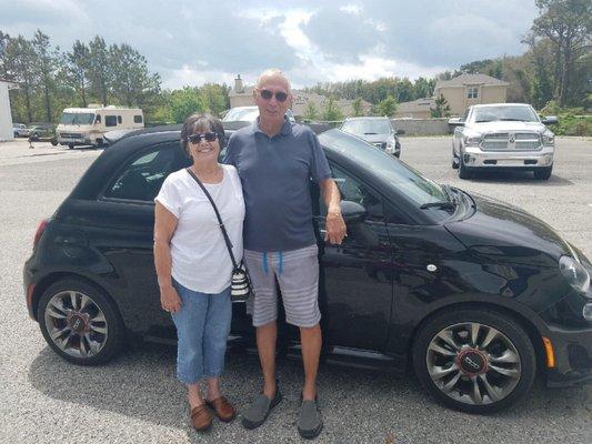 Sold 2014 Fiat 500 Convertible  4-8-18