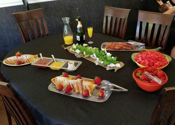 They will even cater your event for you!