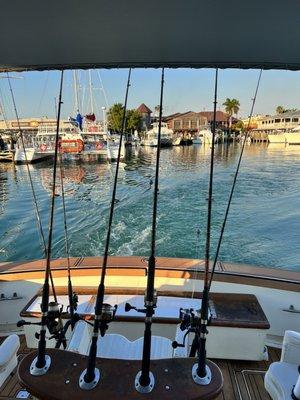 Leaving The dock