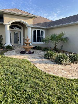 Sand dune entryway