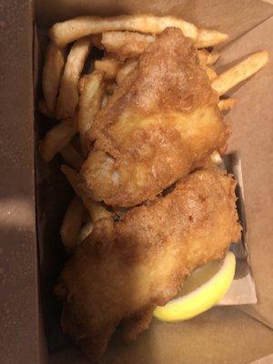 Fish and chips...not value for money