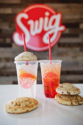 Raspberry White Chocolate  & Salted Toffee Scone