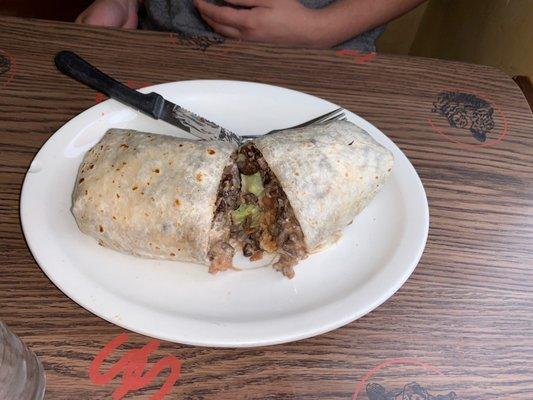 Carne Asada Súper Burrito