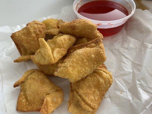 17. Fried Cheese Wonton