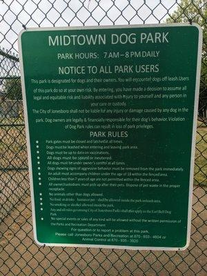 Earl Bell Dog Park, Jonesboro