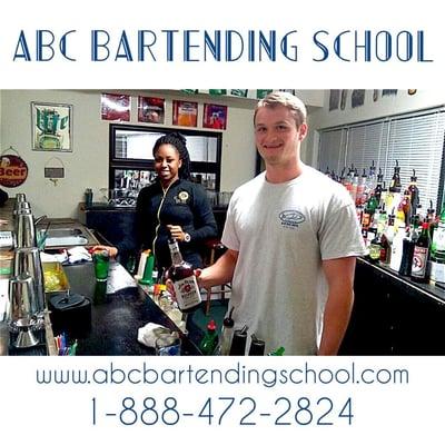 ABC BARTENDING SCHOOL 704-569-9992 WWW.ABCBARTENDINGSCHOOL.COM