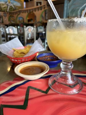 El Presidente Margarita, Salsa and Chips