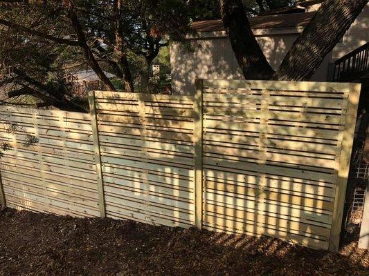 Need some fencing done?  Give me a call.