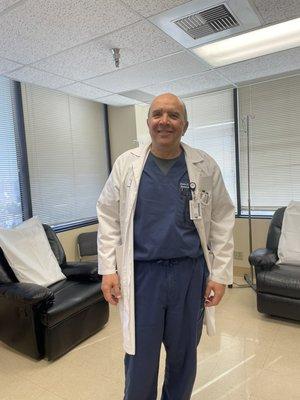 Dr. Ghassan M. Al-Jazayrly, MD making his rounds!