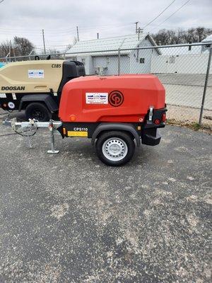 Towable, Air Compressor