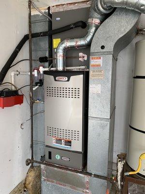 Lennox Elite series two stage gas furnace