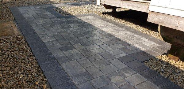 6×9  paver job