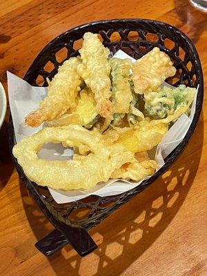 Mixed Tempura w shrimp