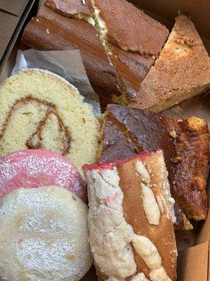 Assorted fresh Mexican bread