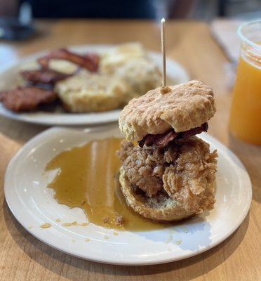 The Sticky Maple biscuit