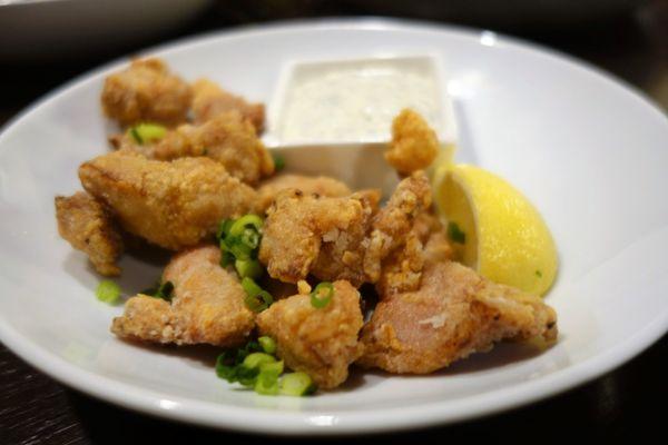 @endoedibles on Instagram 12/8/17 Karaage – Sake & Soy Chicken Thigh, Maggi Ranch Dressing