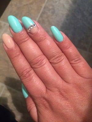 Gel Manicure over natural nails