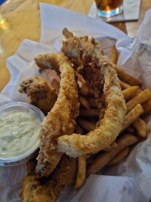 Trout and fries