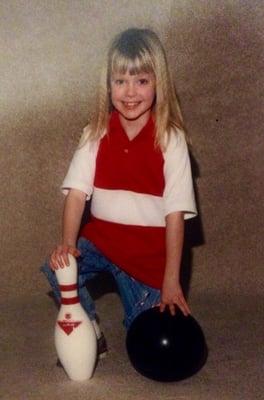 My individual pic from bowling league photo day 1991-1992 season. Thanks mom & Stardust for this memory! Cheers!