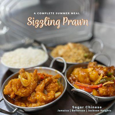 Sizzling Prawn