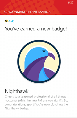 Earned another cool badge!