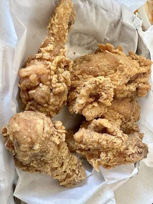 Fresh, Crunchy, and Piping Hot! This is still one of my favorite Fried Chickens in the area! YUM!