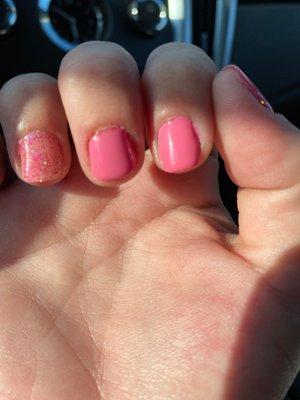 Painted cuticles