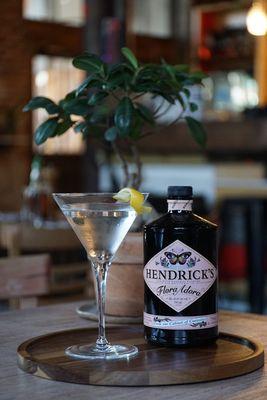 special floral martini with a twist featuring Hendrick's Flora Adora