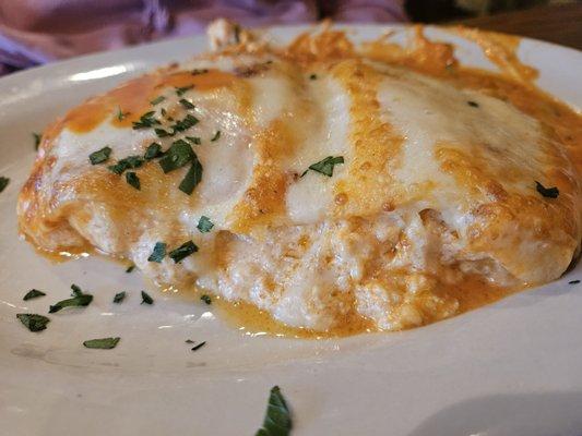 Seafood lasagna