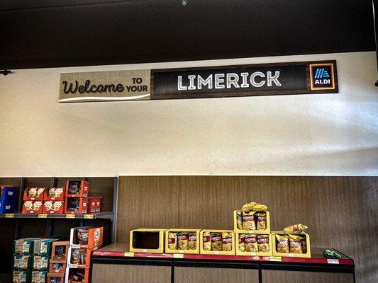 Welcome to your limerick Aldi