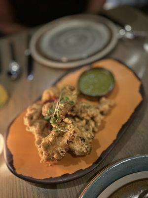 Kale Fritters