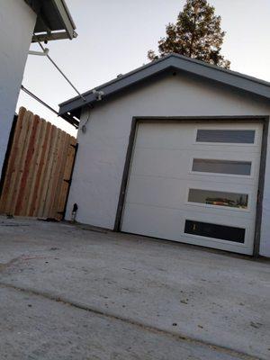 New Sectional garage  door installation in Fremont - After 5