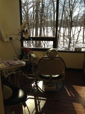 Sit, Relax and enjoy the view.....Painless root canal with a view!