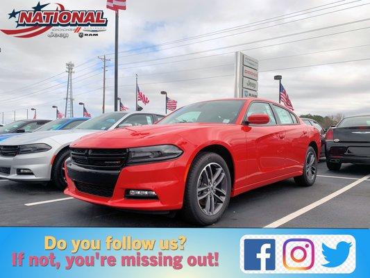 Stay up to date with the happenings, offers, and giveaways from National Dodge Chrysler Jeep Ram on Instagram, Facebook,Twitter, & more!