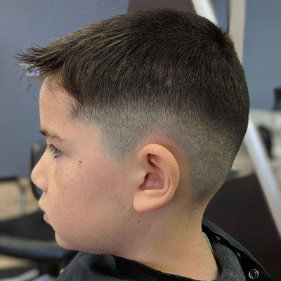 Kid drop fade