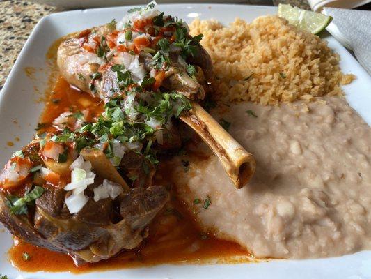 Lamb Birria, this had the right amount of spiciness and tasted great