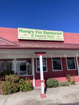 Restaurant front & signage