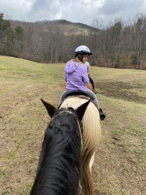 Horse back riding