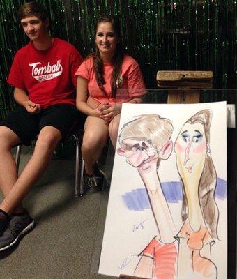 Houston Caricature Artist